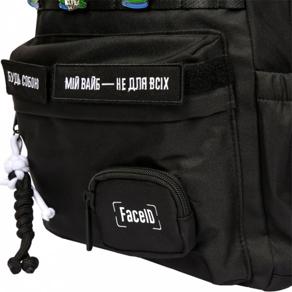 Фото - Рюкзак школьный YES T-51 Emotions Black N (550733)